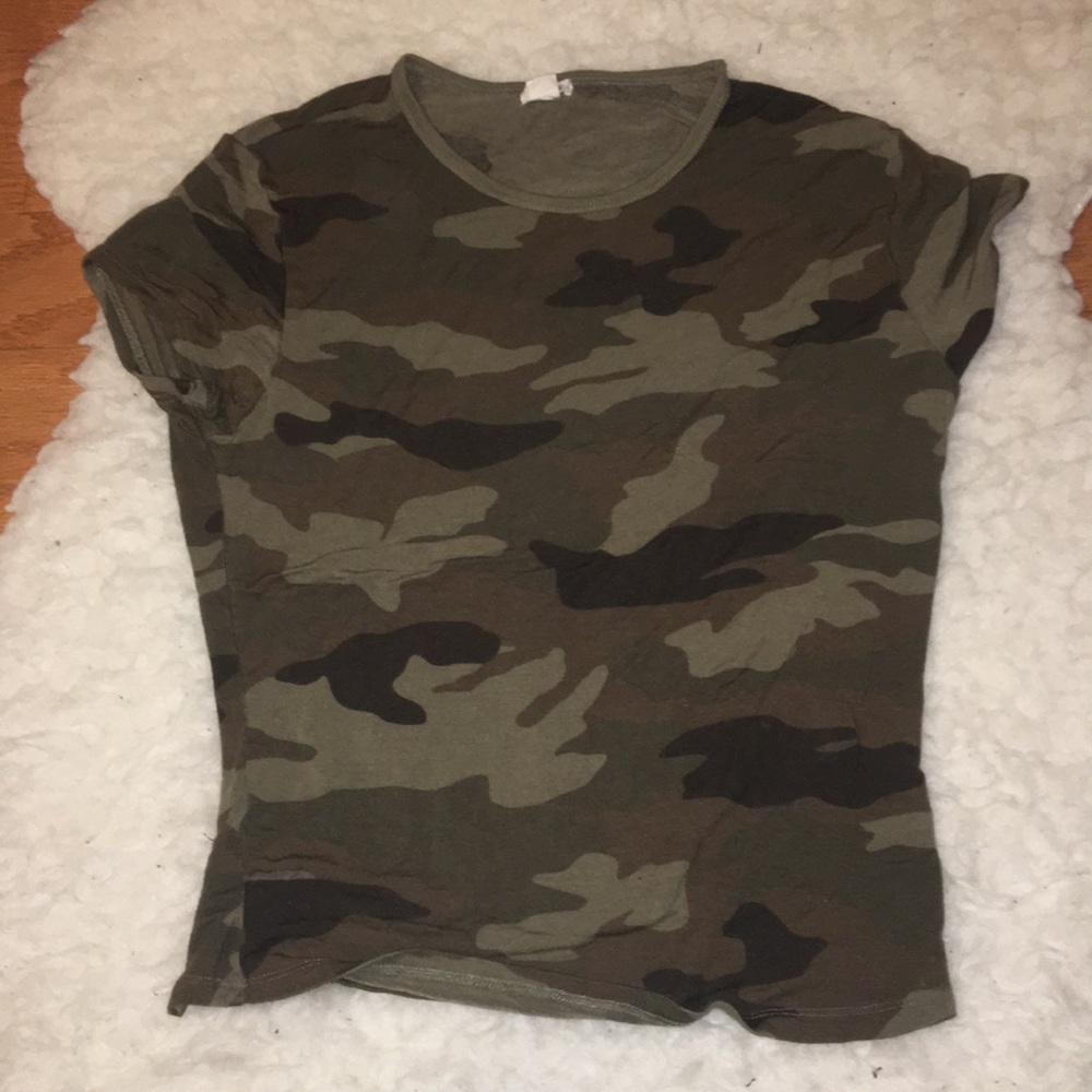 Short Sleeve Camo Shirt